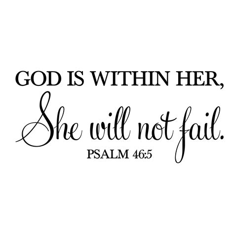 God is within her she will not fail. Things To Know About God is within her she will not fail. 